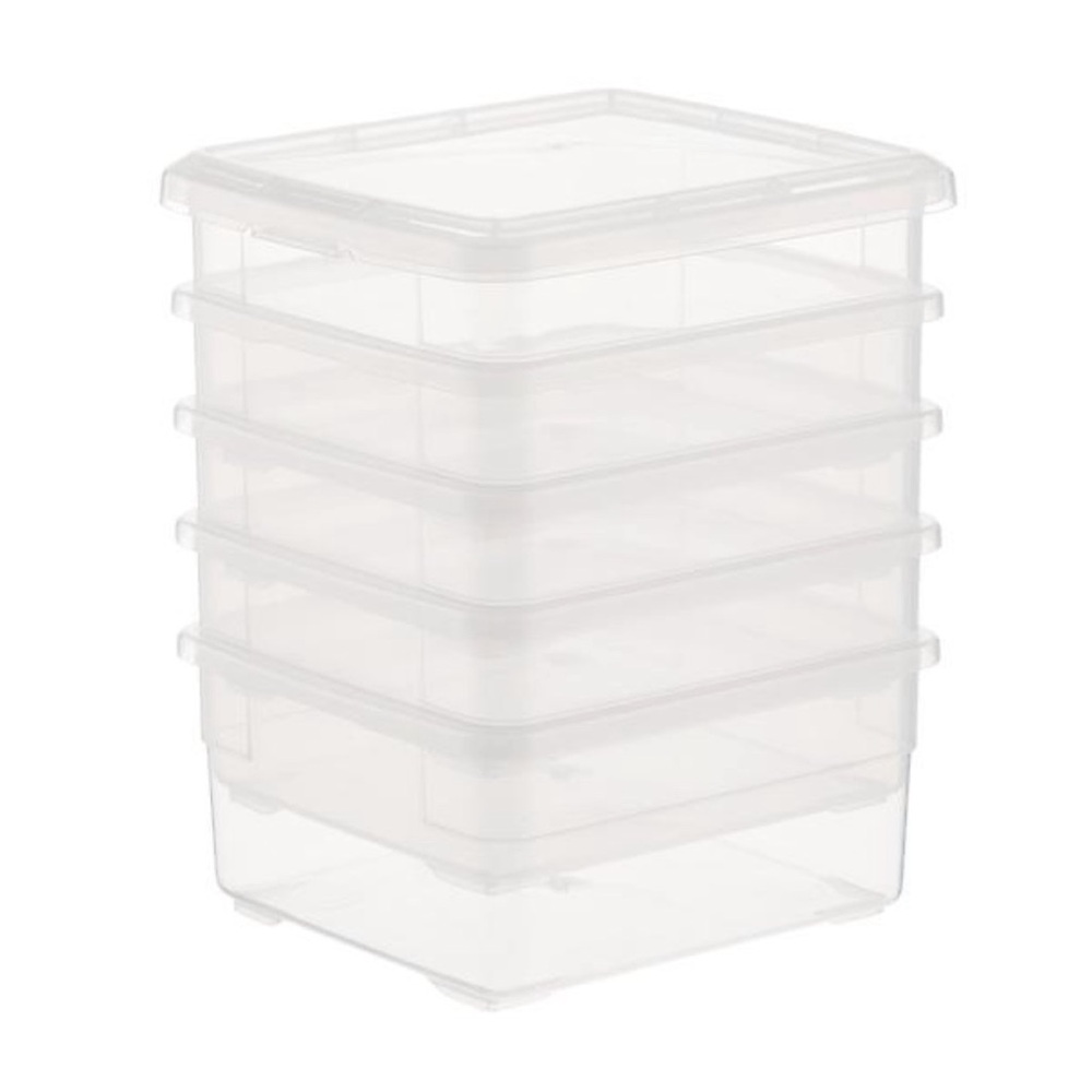 Container store boxes SET OF SIX